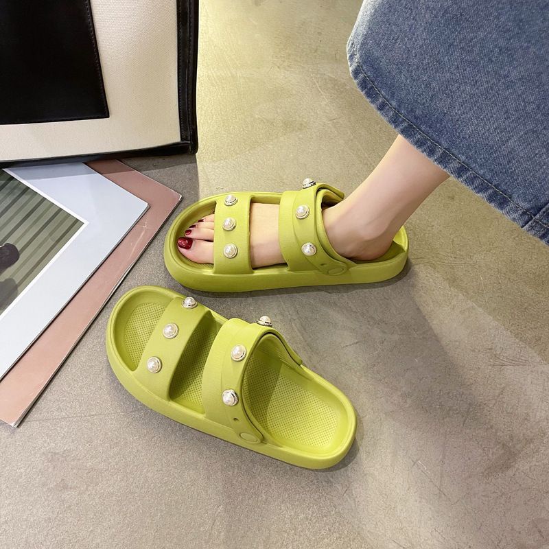 Sandal Wanita Tali Belakang ANAYA MUTIARA Jelly Import / Sendal Jelly Wanita Karet Tebal 8818