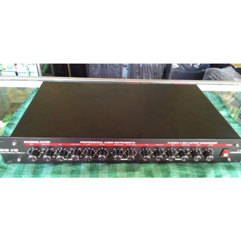 DHB 418 Box Jadi CKJ CROSSOVER STEREO 4 WAY ACTIVE