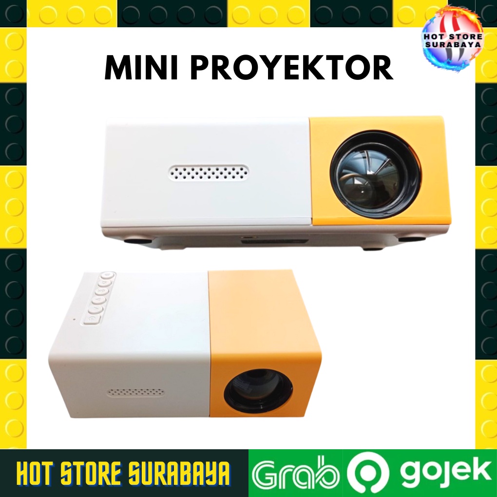 Mini Proyektor LED YG300 / LED Mini Proyektor Set NEW