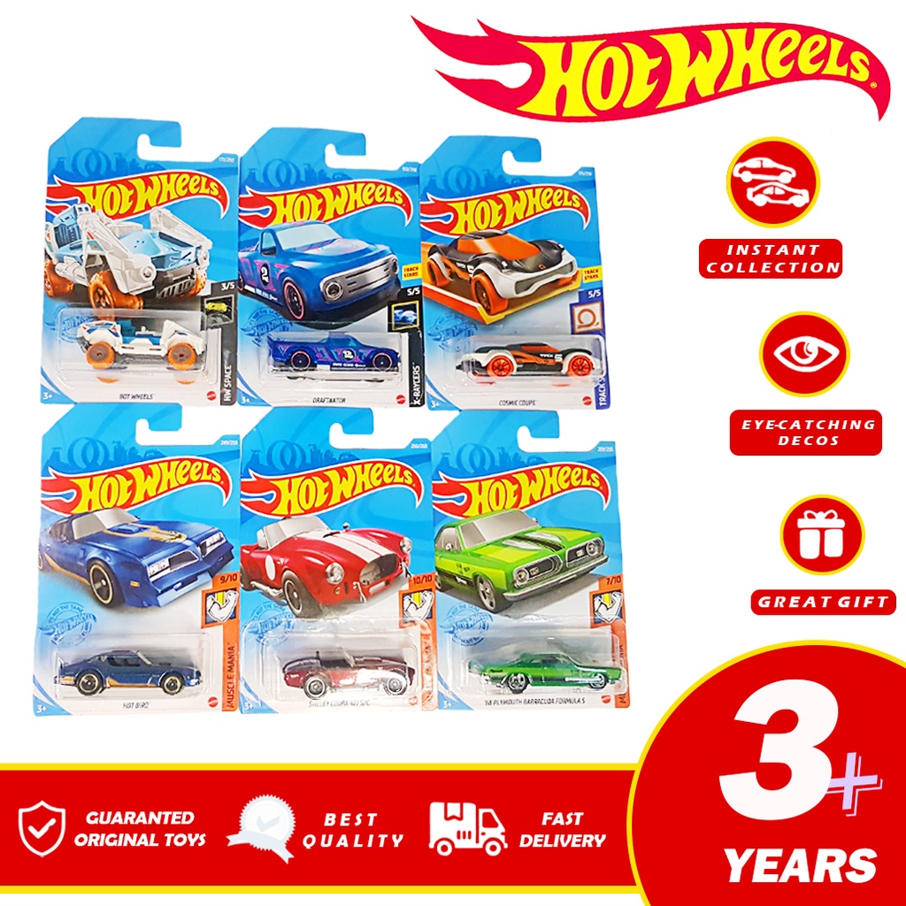 Hot Wheels Original Termurah Made in Malaysia / Hotwheels Ori Banyak Variasi / Mobil Koleksi / Mainan Anak