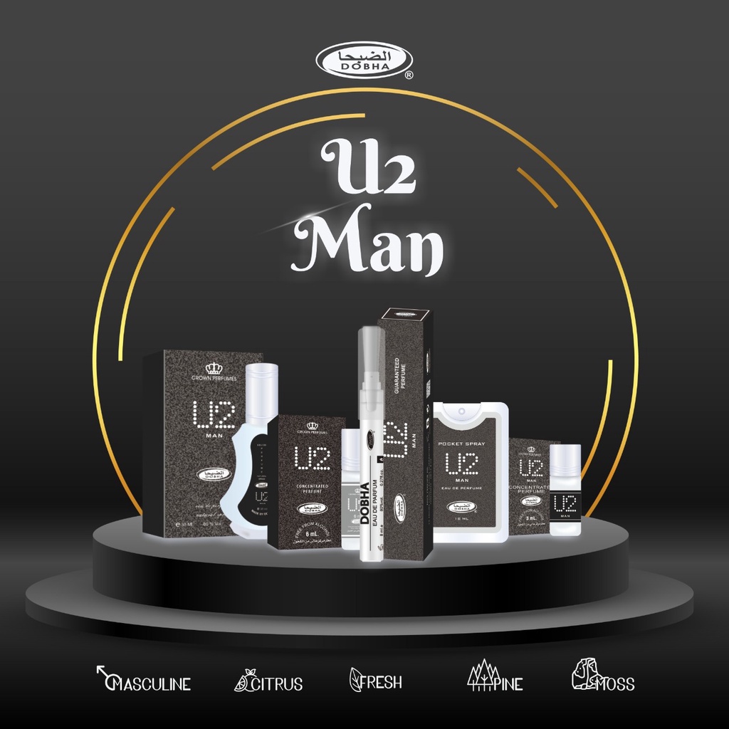 Dobha Parfum U2 Man 35 ML