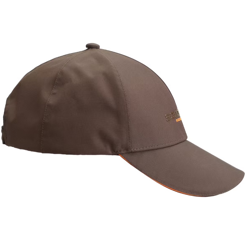 SOLOGNAC 500 Topi Berburu Pria Terdapat Strip Loop &amp; Hook Tahan Air