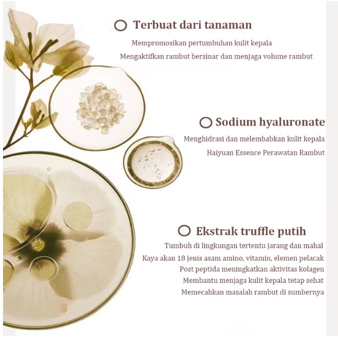 Sampo anti ketombe Mencegah rambut rontok Mencegah ketombe Sampo garam laut Shampo anti tungau Shampo Aroma 400ml Mencegah rambut berminyak Antiketombe, antipruritic oil control asam amino panjang