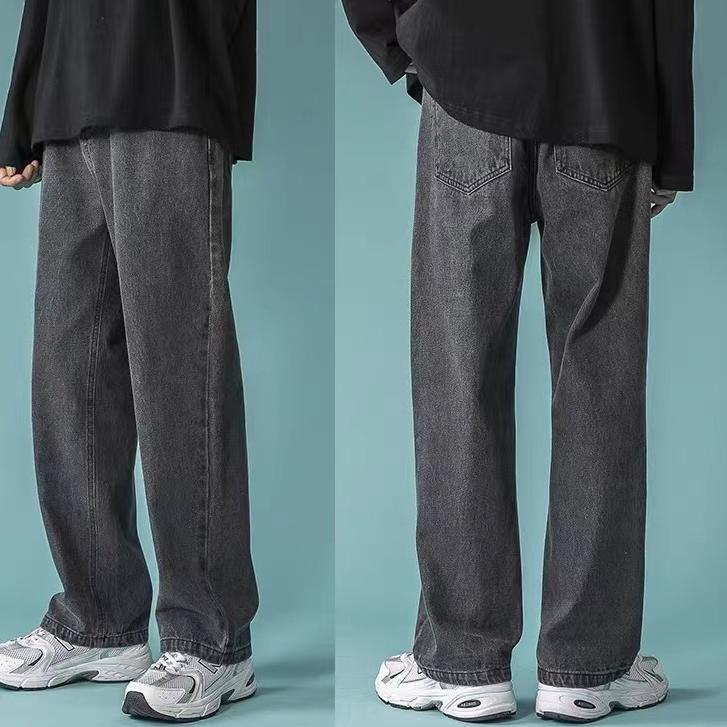 Viral Celana pria korea celana jeans pria celana panjang hitam pria celana kulot celana panjang over