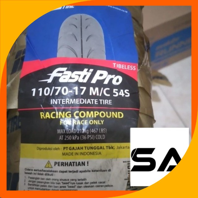 BAN LUAR IRC FASTI PRO 110/70-17