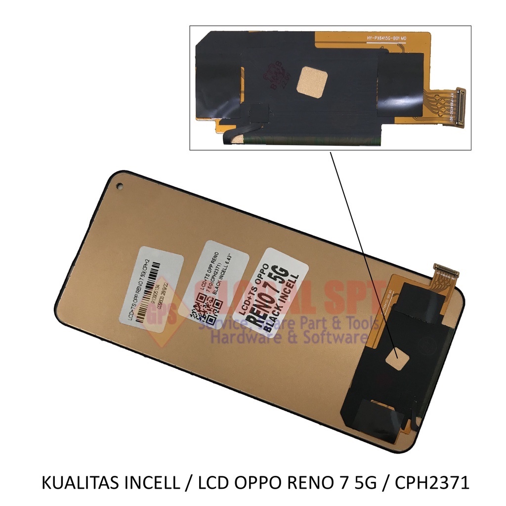 ORI INCELL / LCD OPPO RENO 7 5G / CPH2371