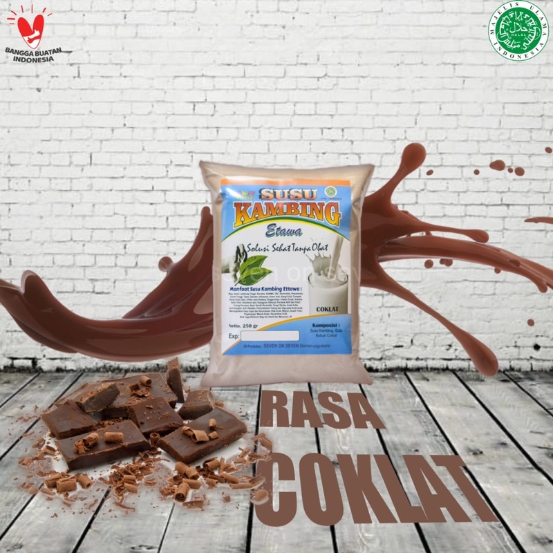 

SUSU KAMBING ETAWA 500gr COKLAT