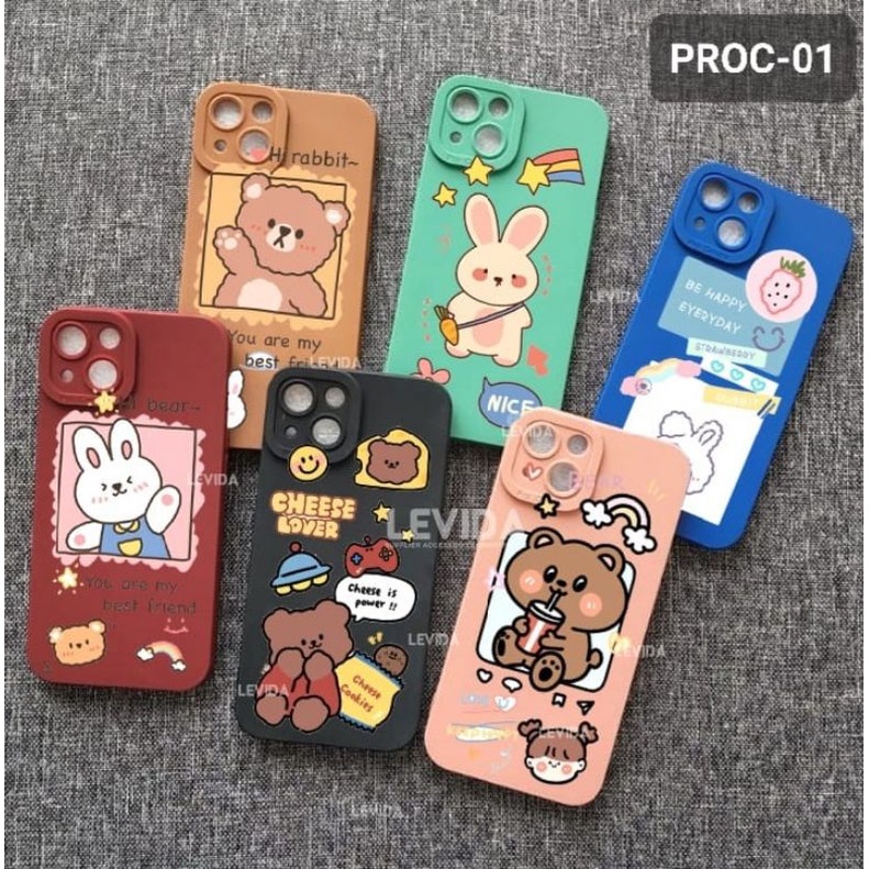 Realme C75X Realme C75 Realme XT Softcase Procamera Case Gambar PROC-01 for Realme XT