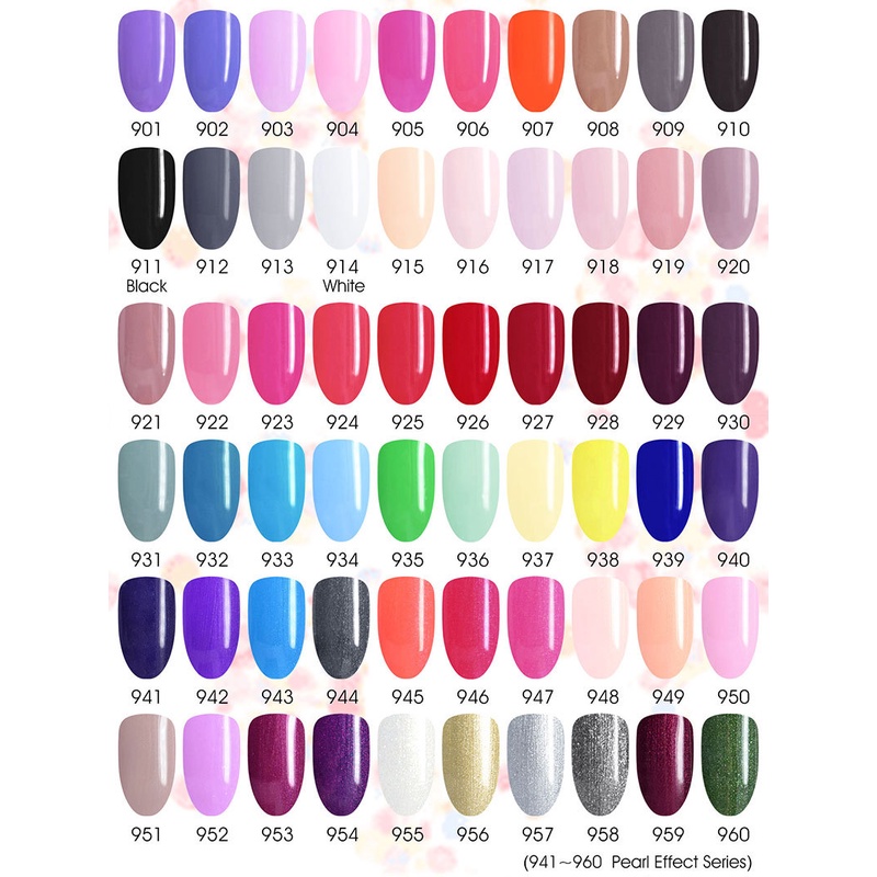 [Original] 1 PAKET KUTEK GEL /SET Rosalind, Venalisa Set 12, 24, 60 Colors 1 paket Kutek Gel UV Nail Polish Polish Kuteks Cat Warna/kutek warna lengkap/Rosalind Gel Polish