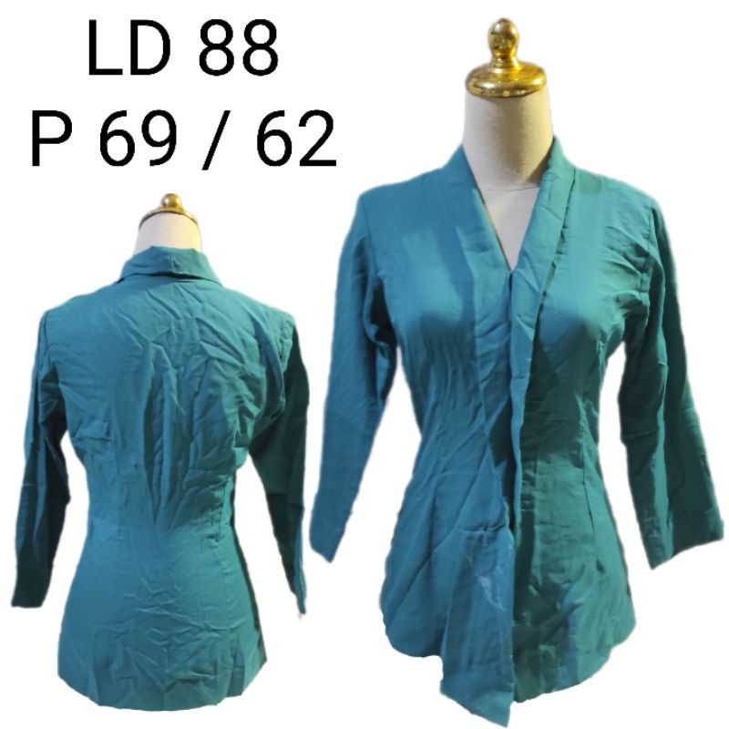 Baju kebaya encim modern preloved LD 88, P 69 / 62