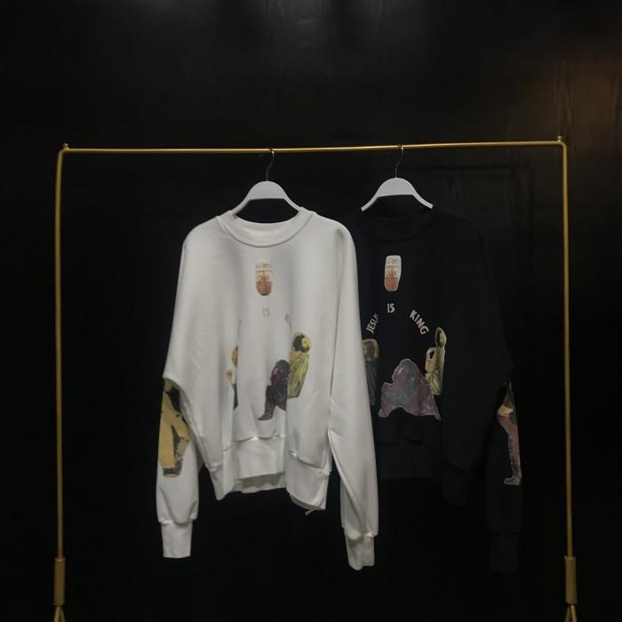 Sweater Crewneck Kanye West Jesus Is King Cross Pk Kw0219 56