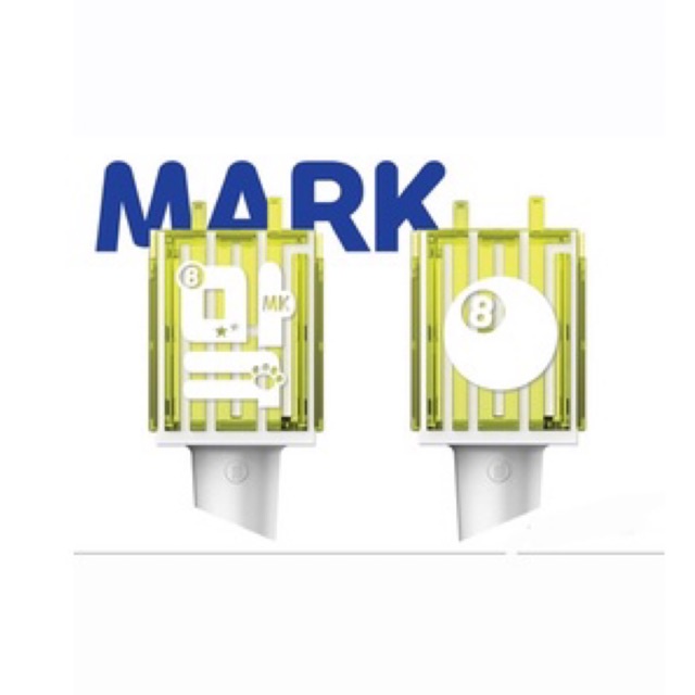 baca deskripsi  MARK REFLECTIVE STICKER NCT LIGHTSTICK