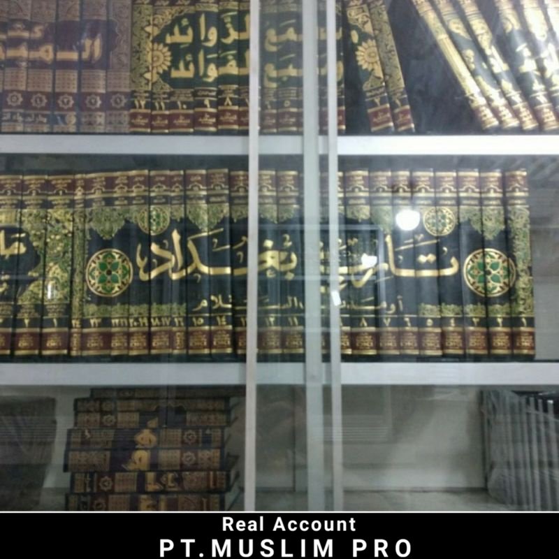 (ORIGINAL) kitab tarikh Baghdad 24 jilid Beirut