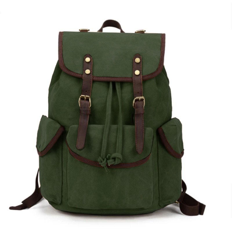 DISTRO Klub New Arrival - Tas Sekolah Canvas I Backpack Up To 15 Inch - Tas Pria Tas Wanita Laptop