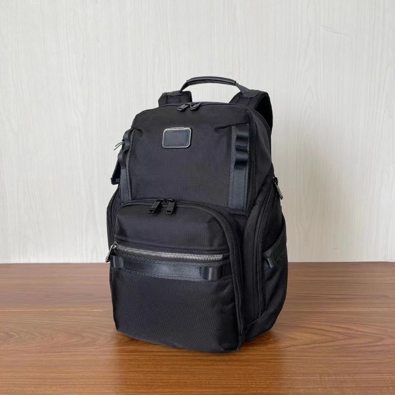 Tas Ransel Tumi Search Alpha Bravo Black Backpack Mirror Quality