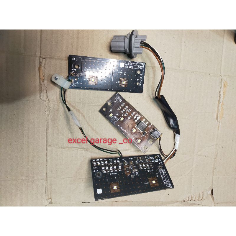 pcb led lampu depan satria f 150 fi fu new original suzuki