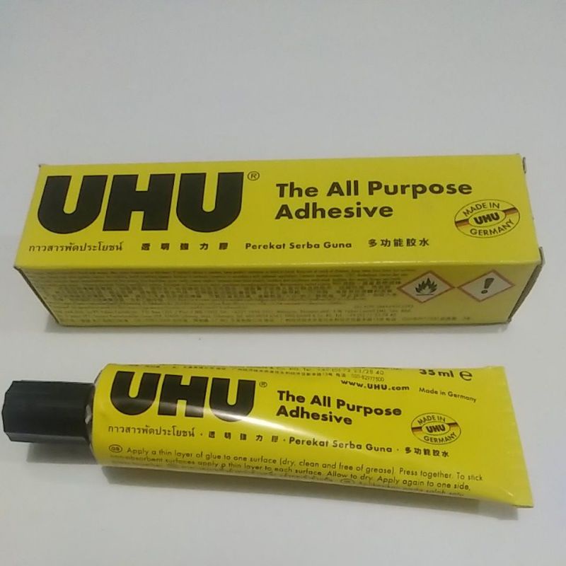 

LEM UHU CAIR UKURAN 35 MILI