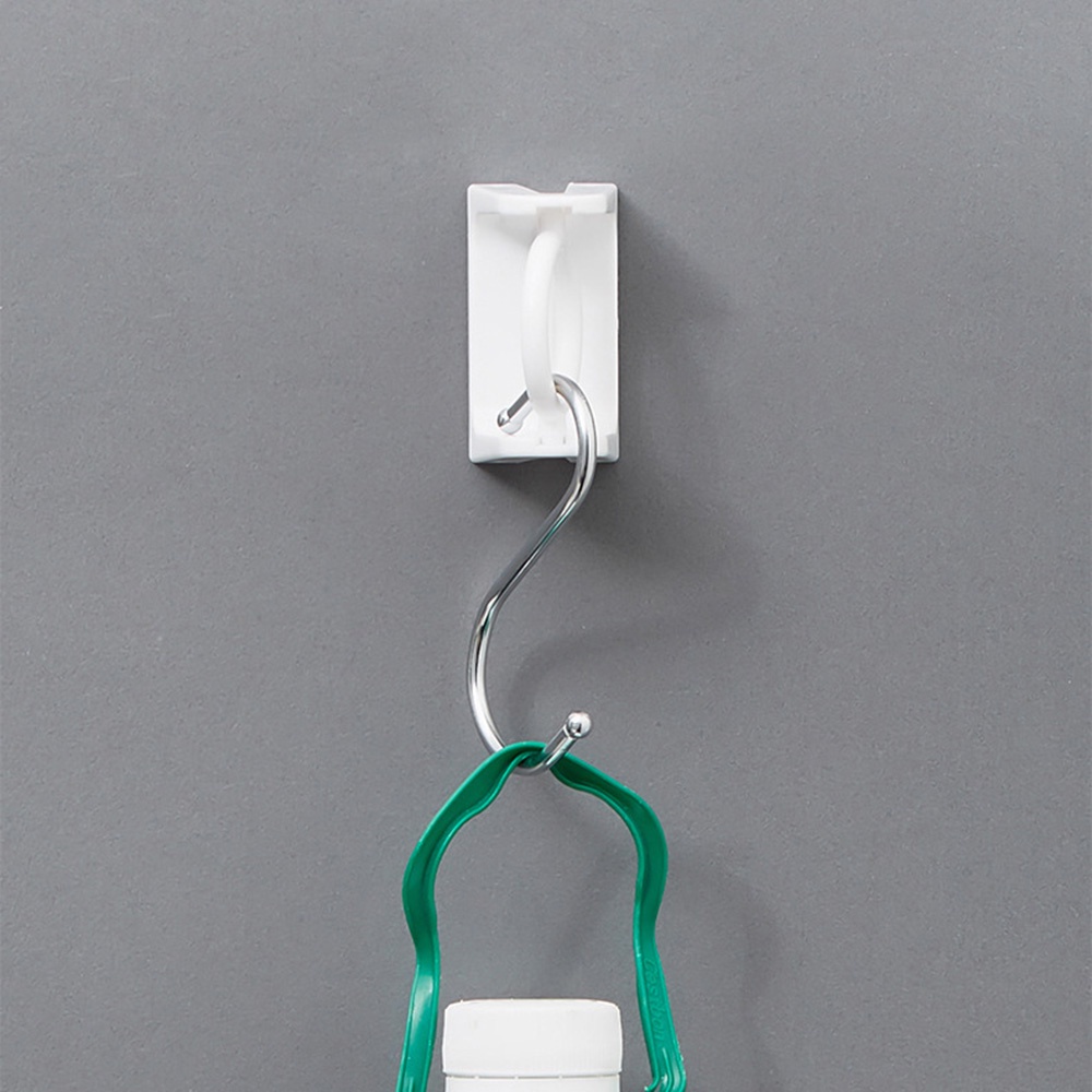 【COD Tangding】2 Pcs Ring Bracket Holder Tirai Shower Universal Rotasi 360 Derajat