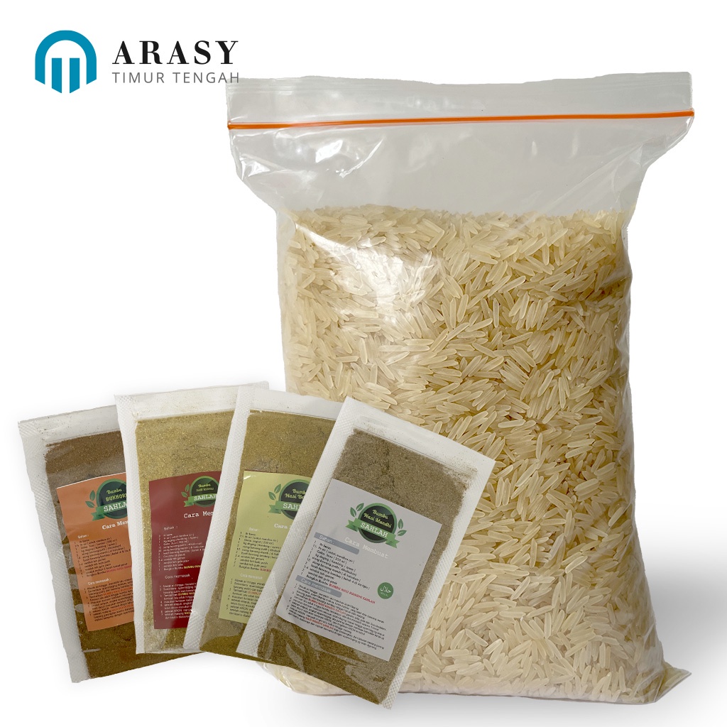 

Paket Basmati dan Bumbu Instant Sahla