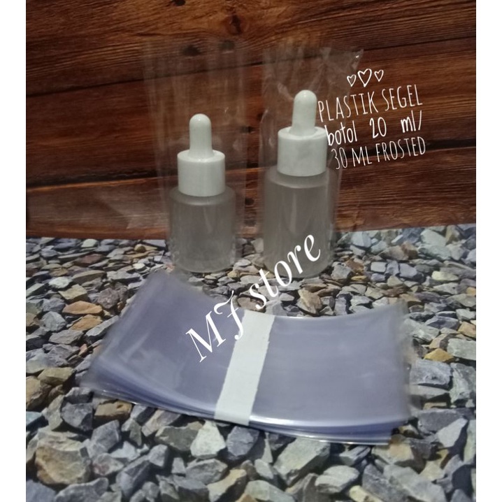 plastik Segel Botol serum 20 ml/30 ml frosted
