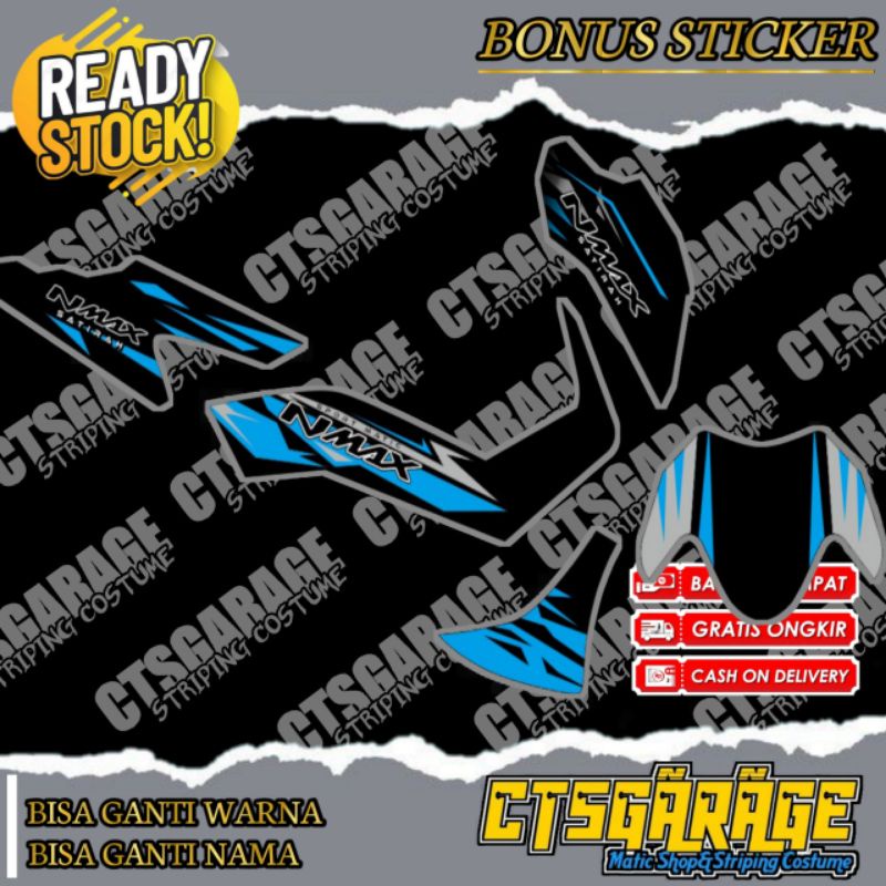 STIPING STICKER NMAX NEW 155 ALL NEW NMAX DESIGN NEW