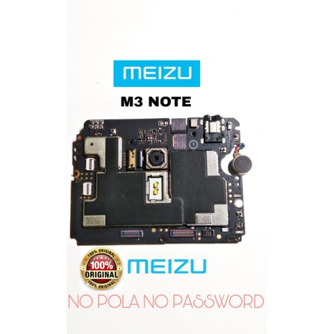 mesin hp meizu m3 note m3note  3/32 original normal siap pakai
