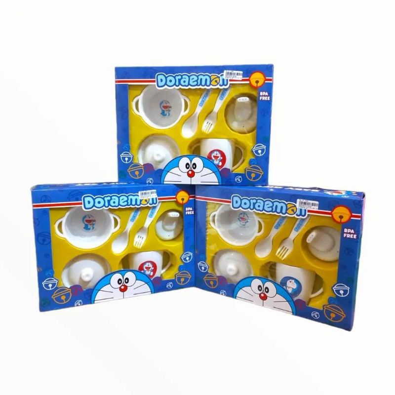 DORAEMON FEEDING SET 5PCS DOR- LB108