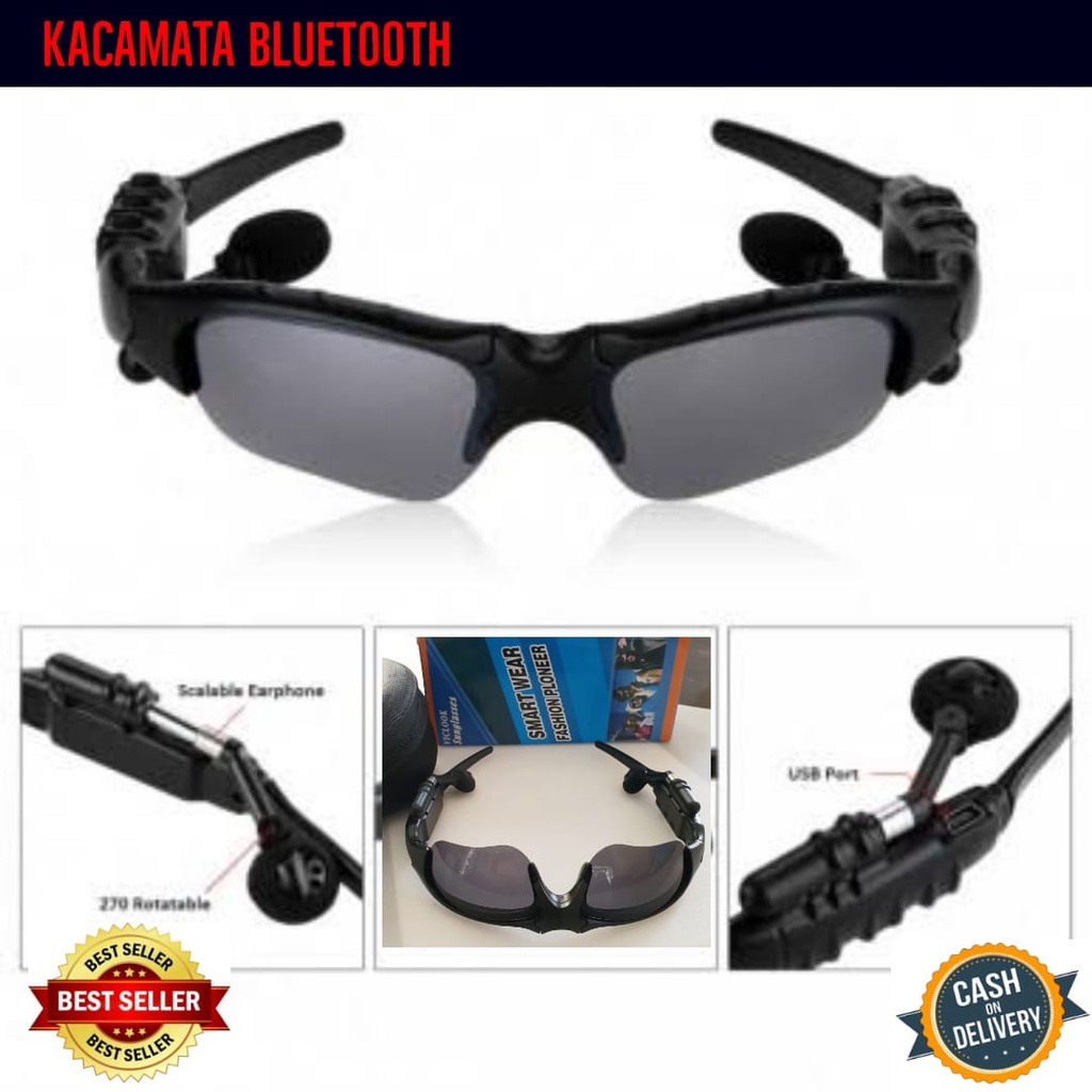 Kacamata Sunglasses Wreless Bluetooth Headset mp3 FREE BOX SPORTY/kacamata pria/kacamata wanita/kacamata olah raga/sunglasis sport