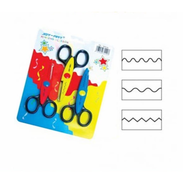

Gilaa!!! Gunting Prakarya Kertas Kado Zigzag Gerigi Gelombang Joy Art Zz-525Ja Terbatas