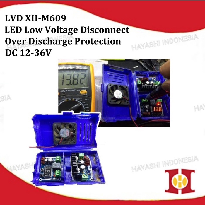 XH-M609 LVD Low Voltage Disconnect Protect Batere Proteksi Discharge