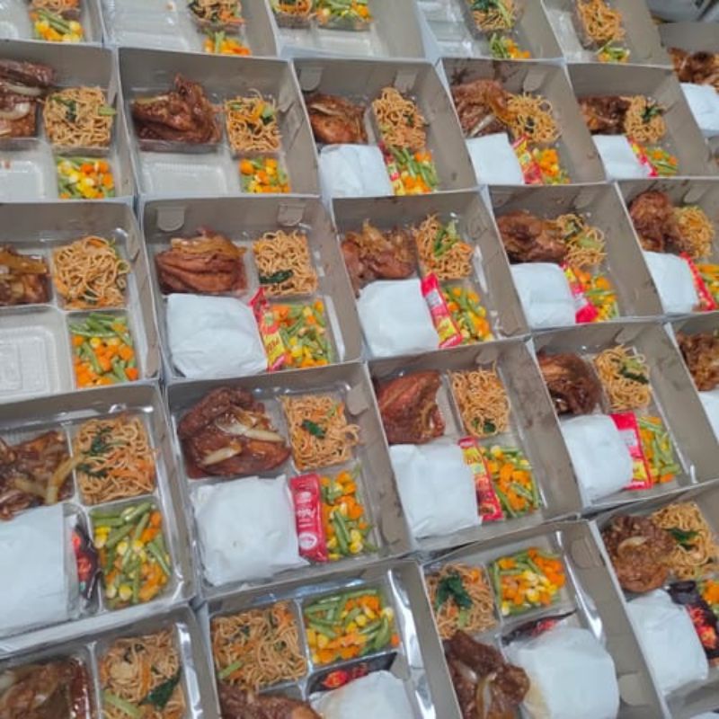 

nasi box ayam mentega termurah
