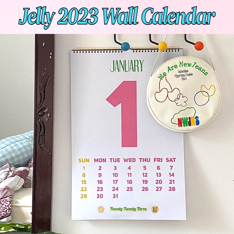 

2023 Wall Calendar / Kalender 2023 Aesthetic - willyoukitschme