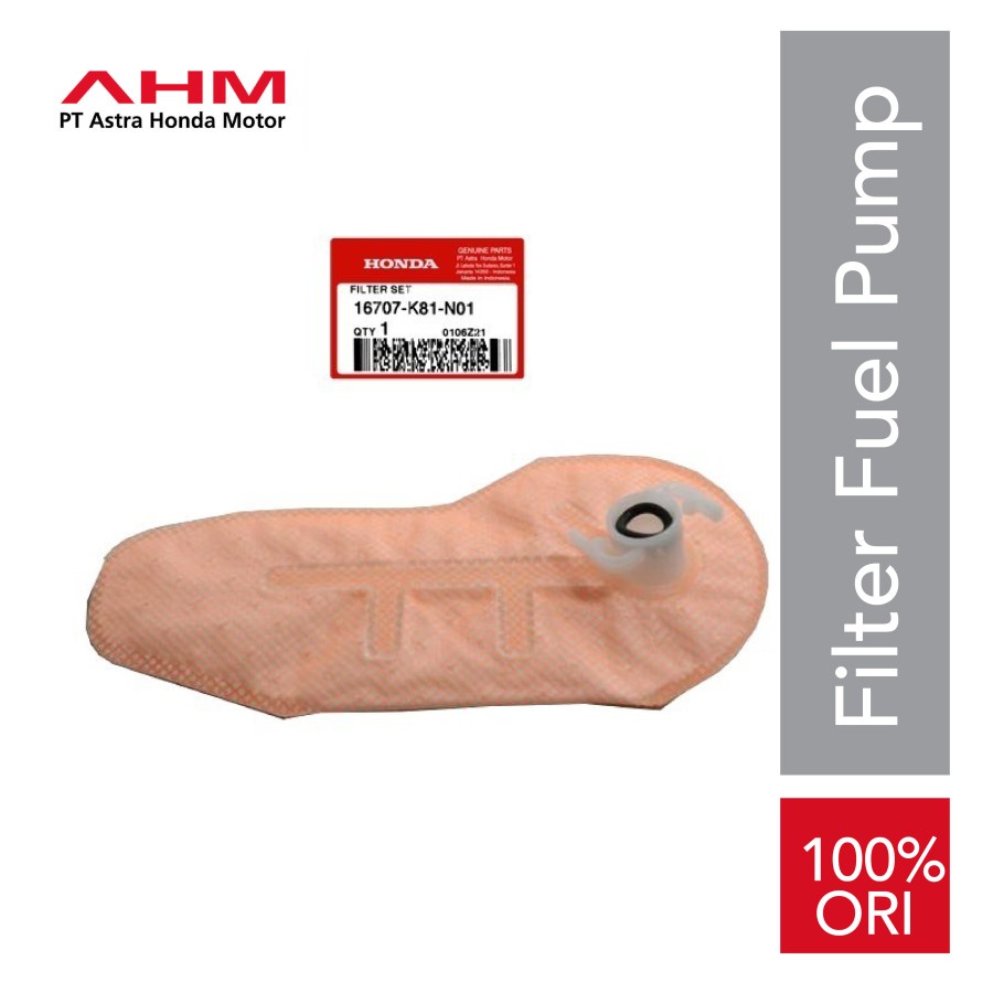 FILTER FUEL PUMP POMPA BENSIN BEAT FI ESP 2016 2017 2018 2019 2020 16707-K81-N01 ORI AHM