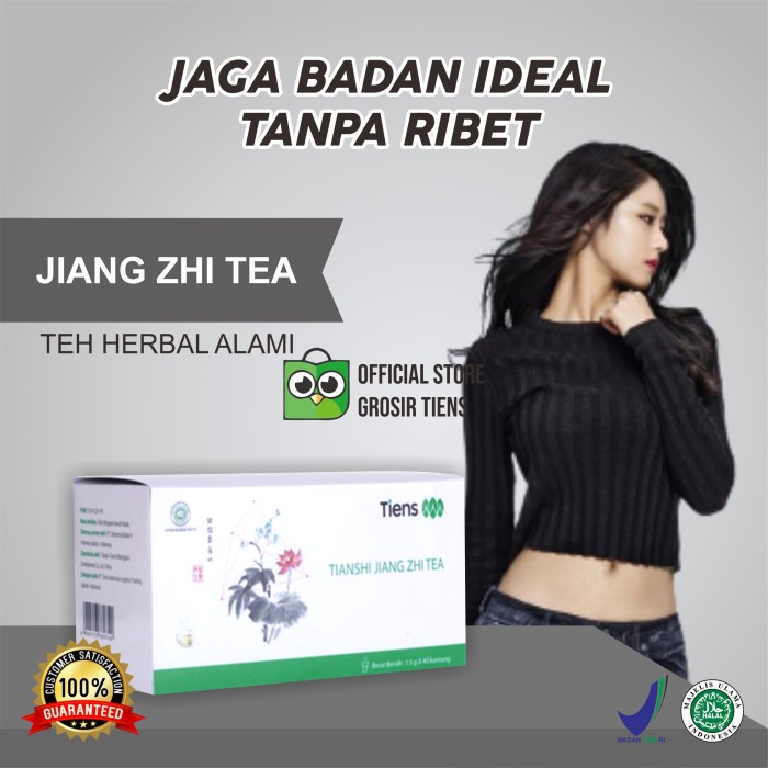 

ORIGINAL MURAH Tiens Jiang Zhi Tea l Teh Detox Pelangsing l Teh Hijau l Green Tea