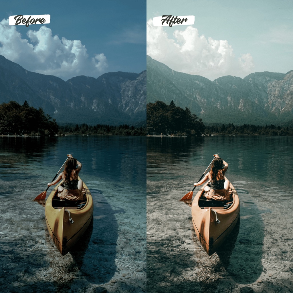 8 Lightroom Preset Moody Blogger IOS/Android &amp; Dekstop