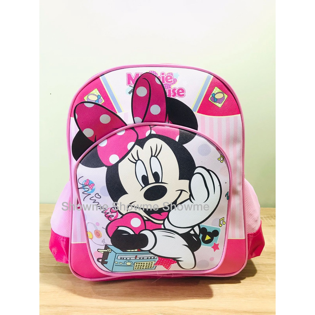 SHOWME TAS TROLI DORONG ANAK  SEKOLAH  TK - PLAY GROUP PEREMPUAN UNICORN MAGIC FUCHSIA CUTE TIMBUL BAHAN PREMIUM