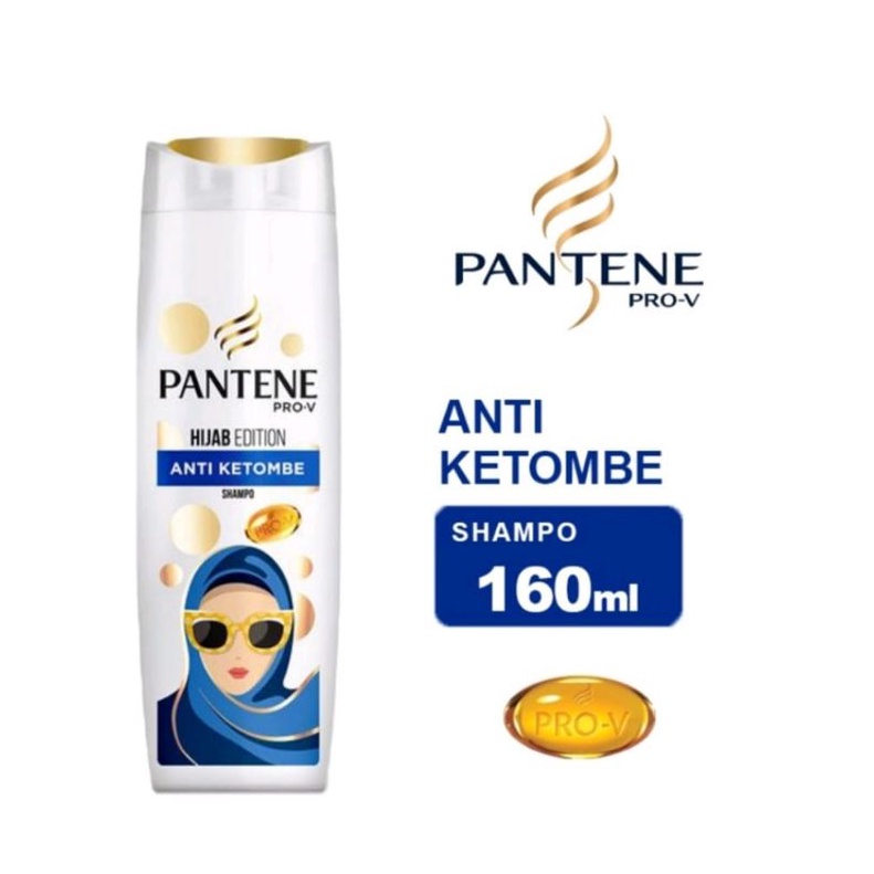 PANTENE Shampoo Hijab Pro-V Anti Ketombe 160ml (Kemasan baru)