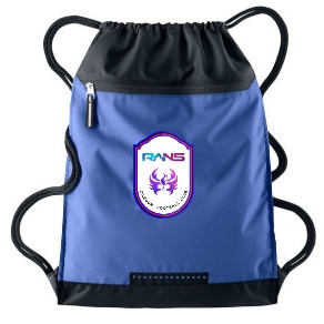 Tas Serut pria string bag polos selempang olahraga bahan Taslan waterproof | Tas Pria Ransel Serut Klub Bola Milik Raffi ahmad Rans United Bekasi