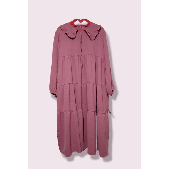 Midi Dress Crinkle Airflow