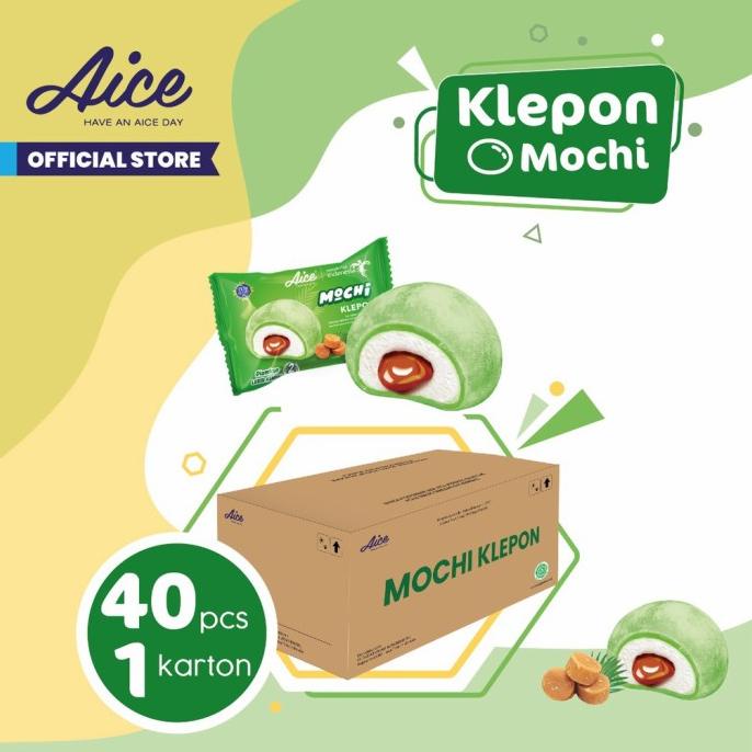 

Aice mochi klepon 1 box isi 40 pcs