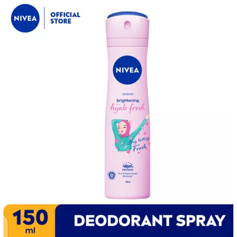 Nivea Deodorant Spray 150ml (Pengiriman Khusus P.Jawa)