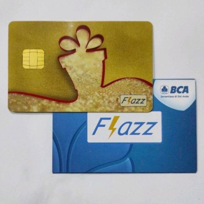 Flazz BCA Gold Edition - GOLD POT - Rare and Elegant ORI /Like eTOLL eMONEY Tapcash or Brizzi