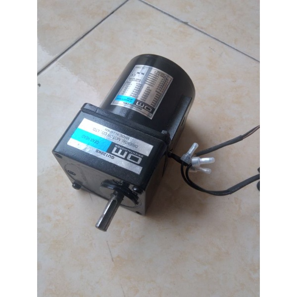 Ac Motor Gearbox 220V Ratio 1:120 25W