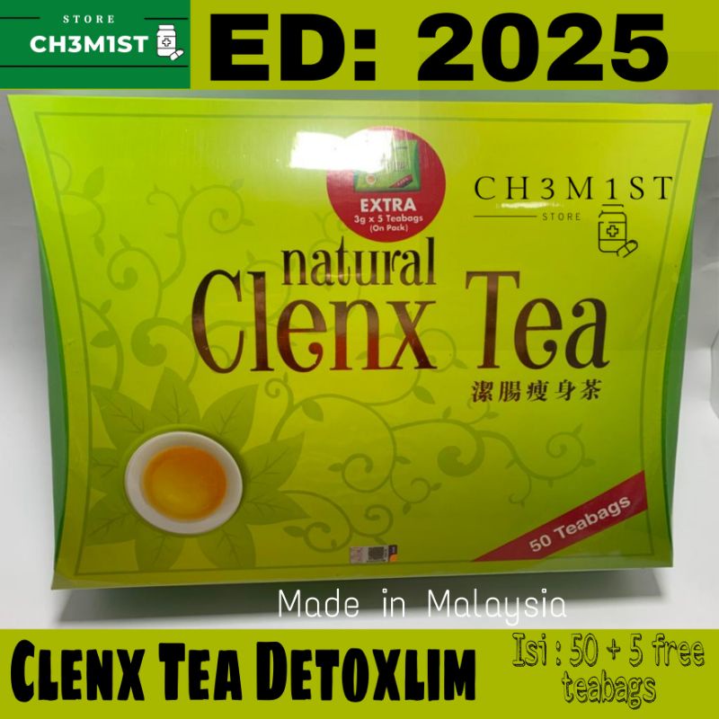

Natural Herbal Clenx Tea Detoxlim