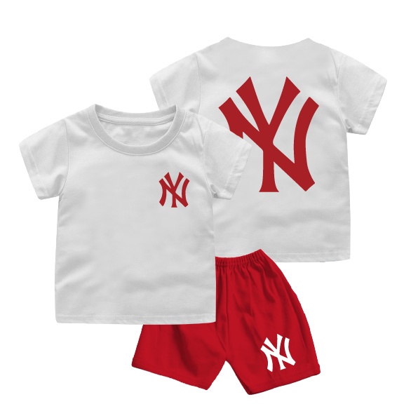 Setelan Bayi &amp; Anak NY Usia 6 Bulan-8 Tahun Bahan Katun Combed 30s Bonanza