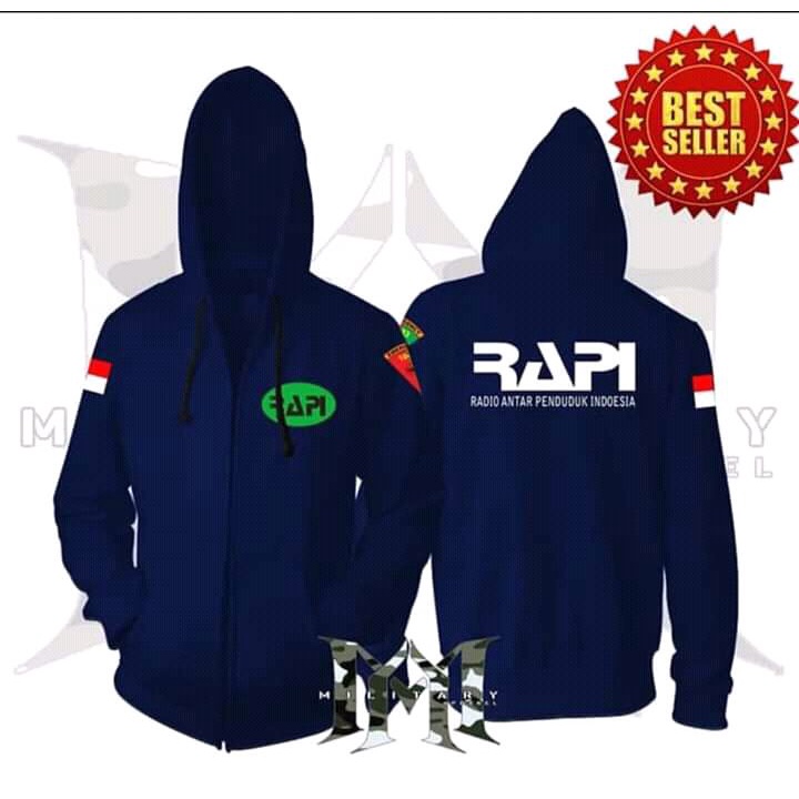 JAKET RAPI RADIO ANTAR PENDUDUK INDONESIA JAKET PRIA