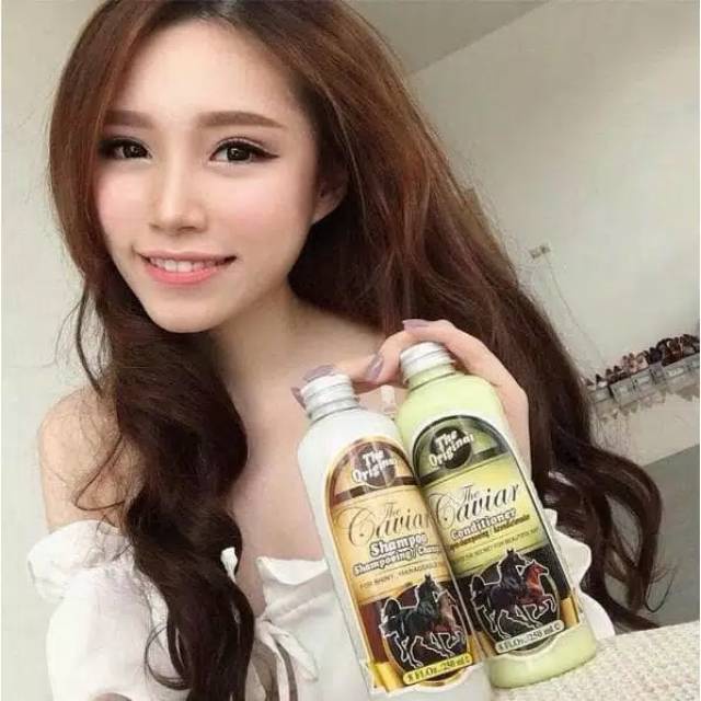 ORIGINAL BPOM The Caviar Shampoo / Conditioner Girlsneed77 COD The Original Shampoo Kuda Caviar