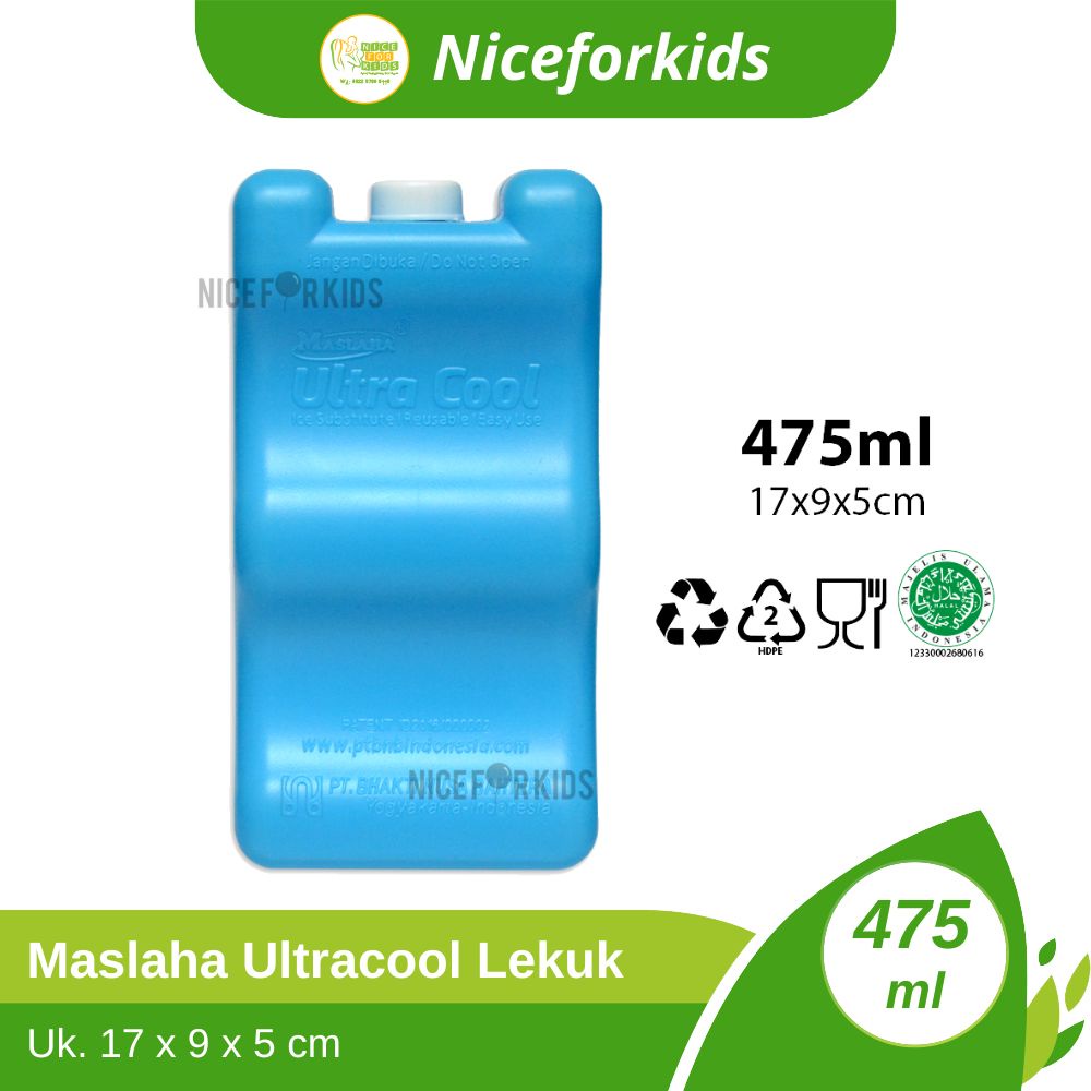 Blue Ice Gel Ultracool ice Pack Lekuk Ultra cool Ice Gel 515 gr