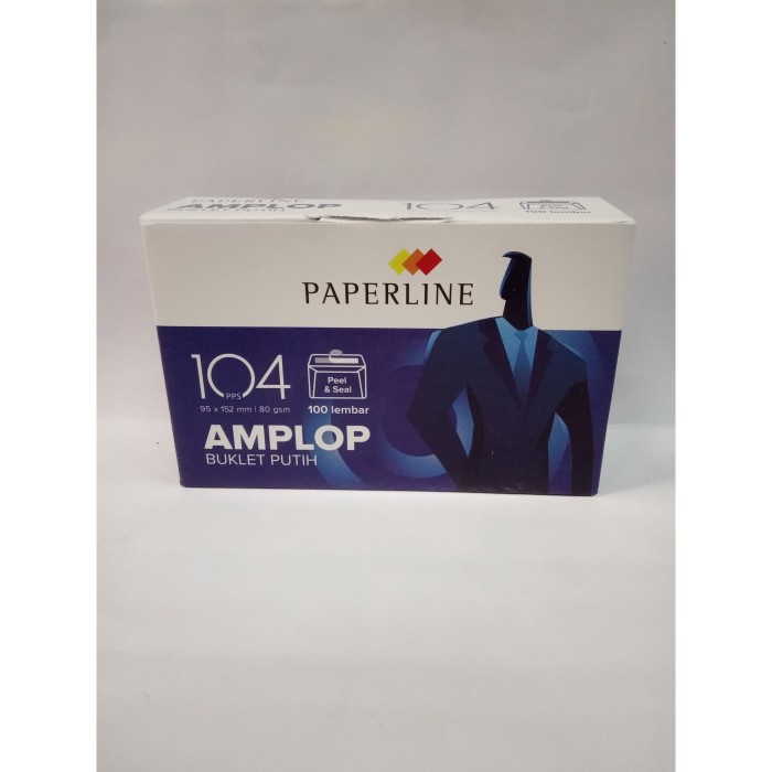 

Mudah Amplop Putih Polos 104 Paperline Gilaa!!!