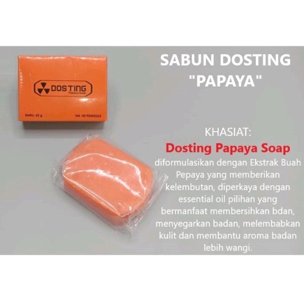 DOSTING SABUN/ SABUN DOSTING PENCERAH/ SABUN DOSTING ORIGINAL